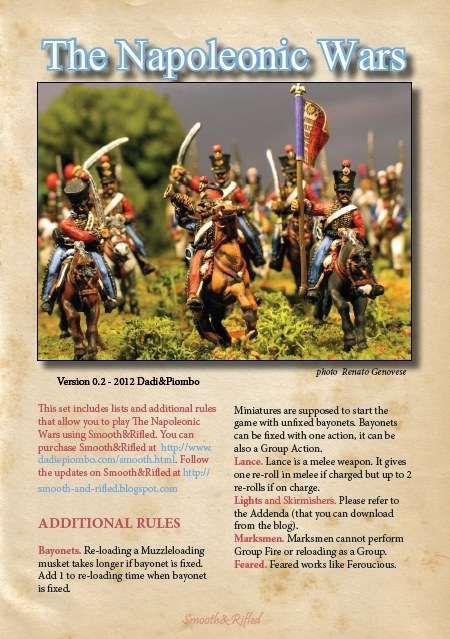 Smooth & Rifled: The Napoleonic Wars