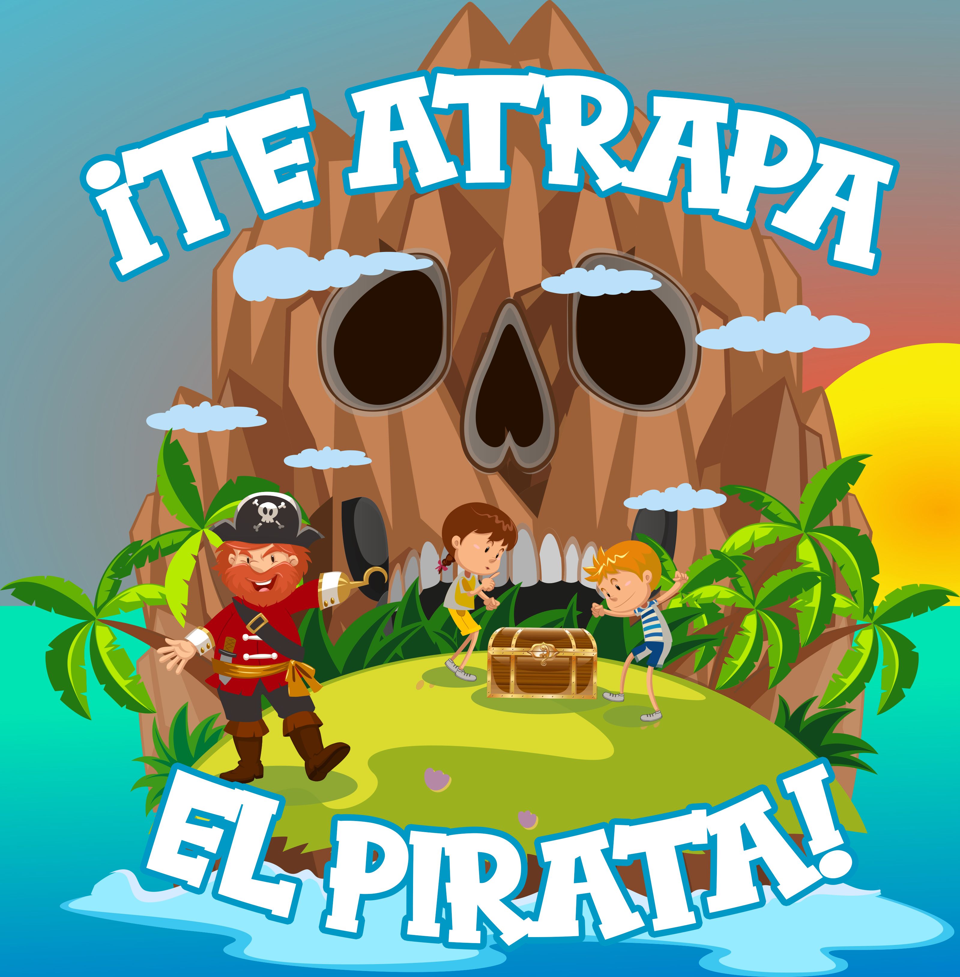 ¡Te atrapa el pirata!