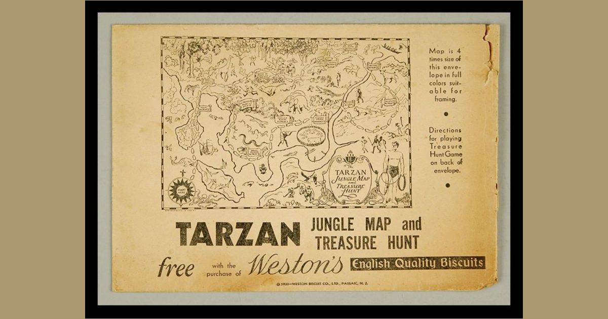 Tarzan Jungle Map and Treasure Hunt Board Game BoardGameGeek