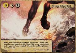 A Game of Thrones: The Card Game – Alternate Art Crossing the Ruby Ford