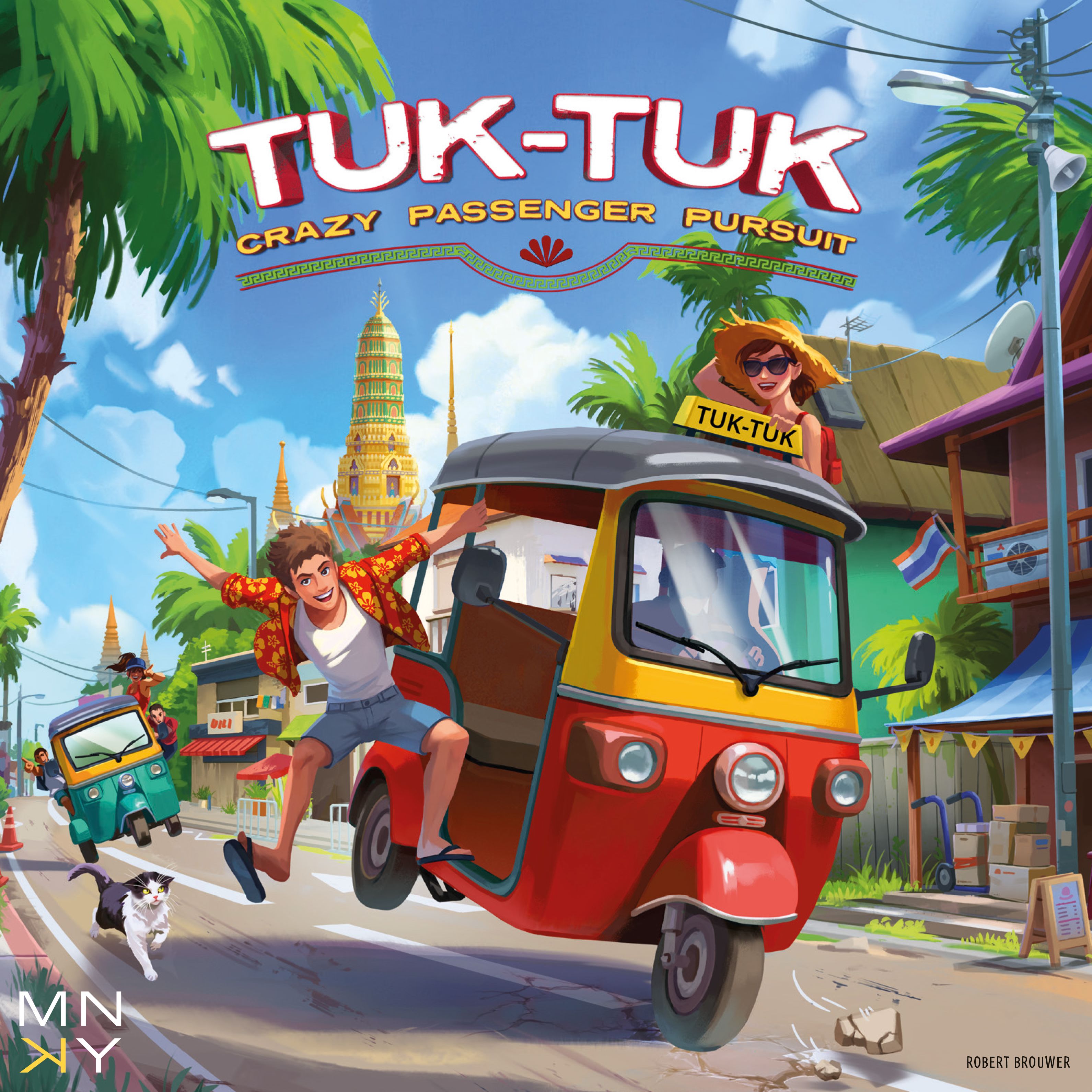 Tuk Tuk: Crazy Passenger Pursuit