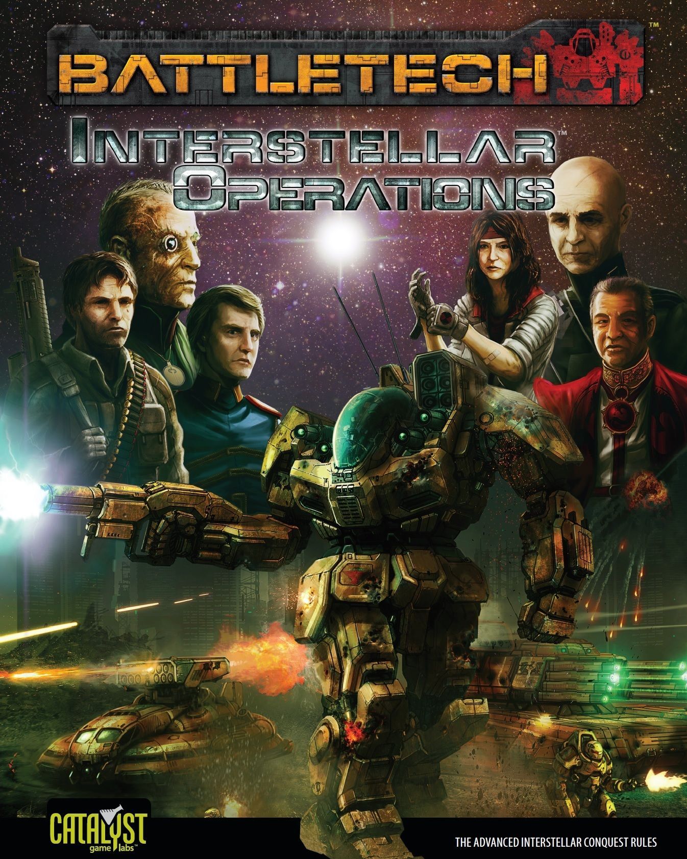 BattleTech: Interstellar Operations cover