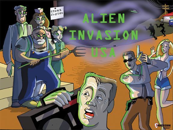 Coperta Alien Invasion USA