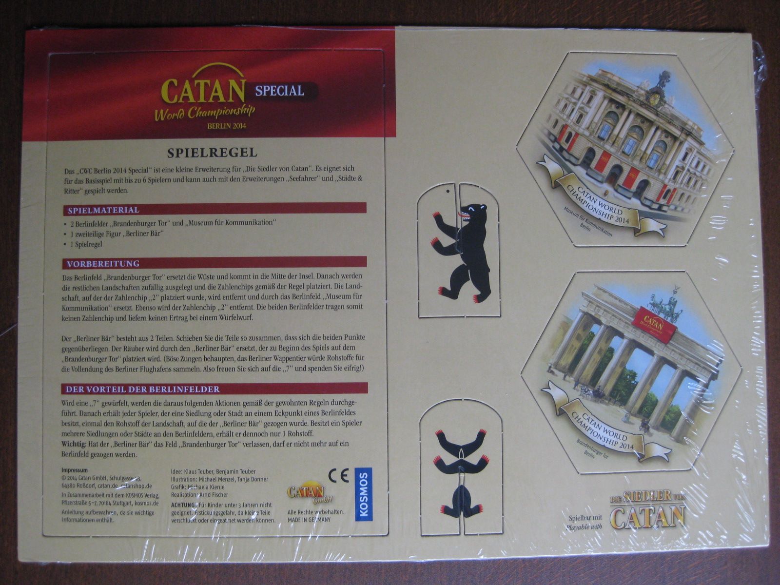 Mayfair Games' Limited Edition Promo Expansion Set #17