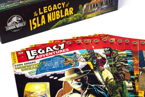 Board Game: Jurassic World: The Legacy of Isla Nublar