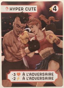 Dans les cordes: Hyper cute card