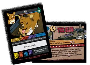 Cowboy Bebop: Space Serenade – Ein and The Blob Promo Cards