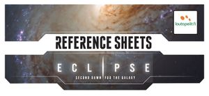 Eclipse: Second Dawn for the Galaxy – Reference Sheets