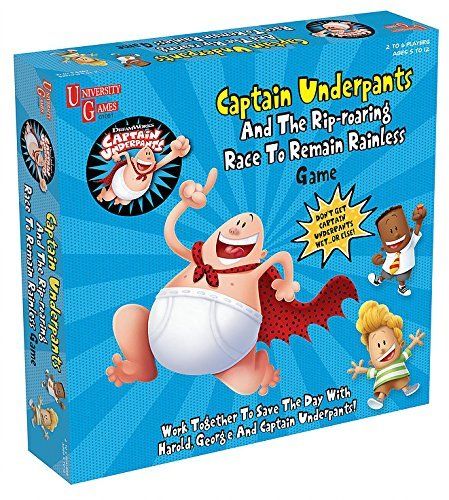Captain Underpants and the Rip Roaring Race to Remain Rainless Game Image BoardGameGeek