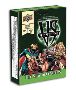 Vs System 2pcg The New Defenders Board Game Boardgamegeek