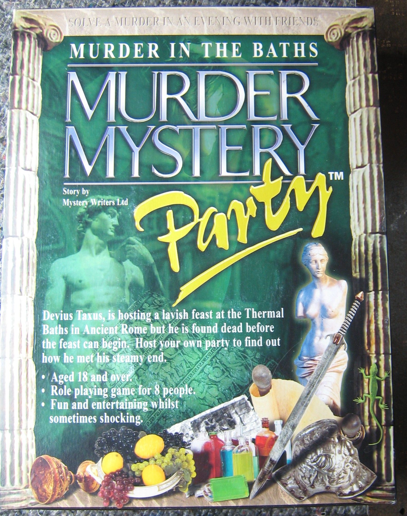 Murder Mystery Party: Murder in the Baths cover art