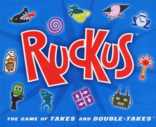 Ruckus The Card Game of Takes and Double-takes Funstreet Games 2005 for sale online 