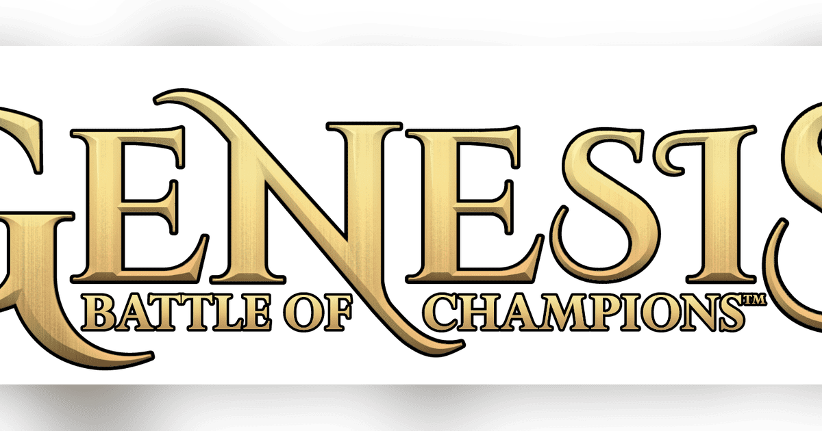 Genesis Battle of Champions Tactical Collectible Card Game Board