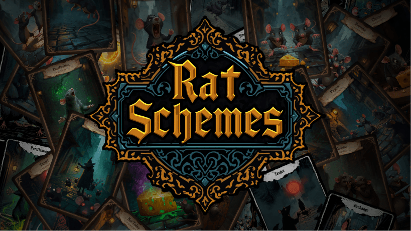 Cover art for Rat Schemes: A Survival Card Game