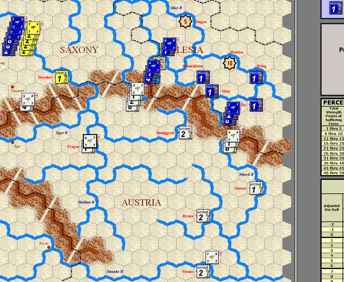 Giving Frederick a try -- 1756 scenario | BoardGameGeek