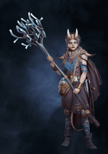 Painting the Deathwalker mini | Frosthaven