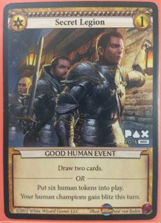 Epic Card Game: Secret Legion Alternate Art Promo Card