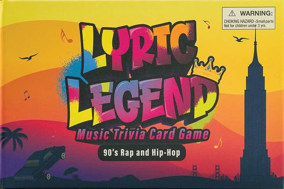 Cover art for Lyric Legend: 90's Rap and Hip-Hop