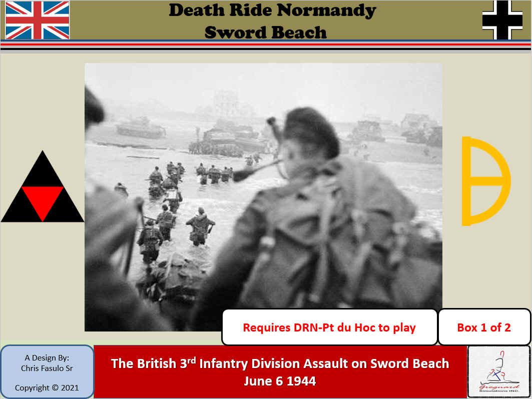 Death Ride Normandy: Sword Beach cover