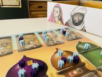 Scholars looking over the houses of wisdom.