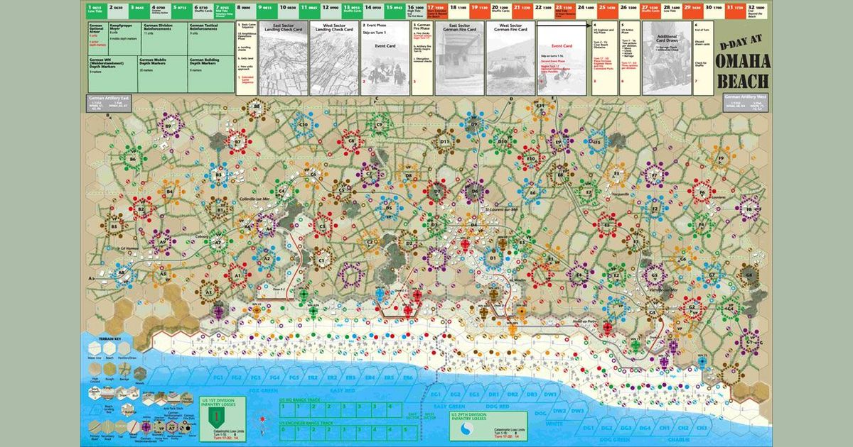 D-Day at Omaha Beach | Image | BoardGameGeek