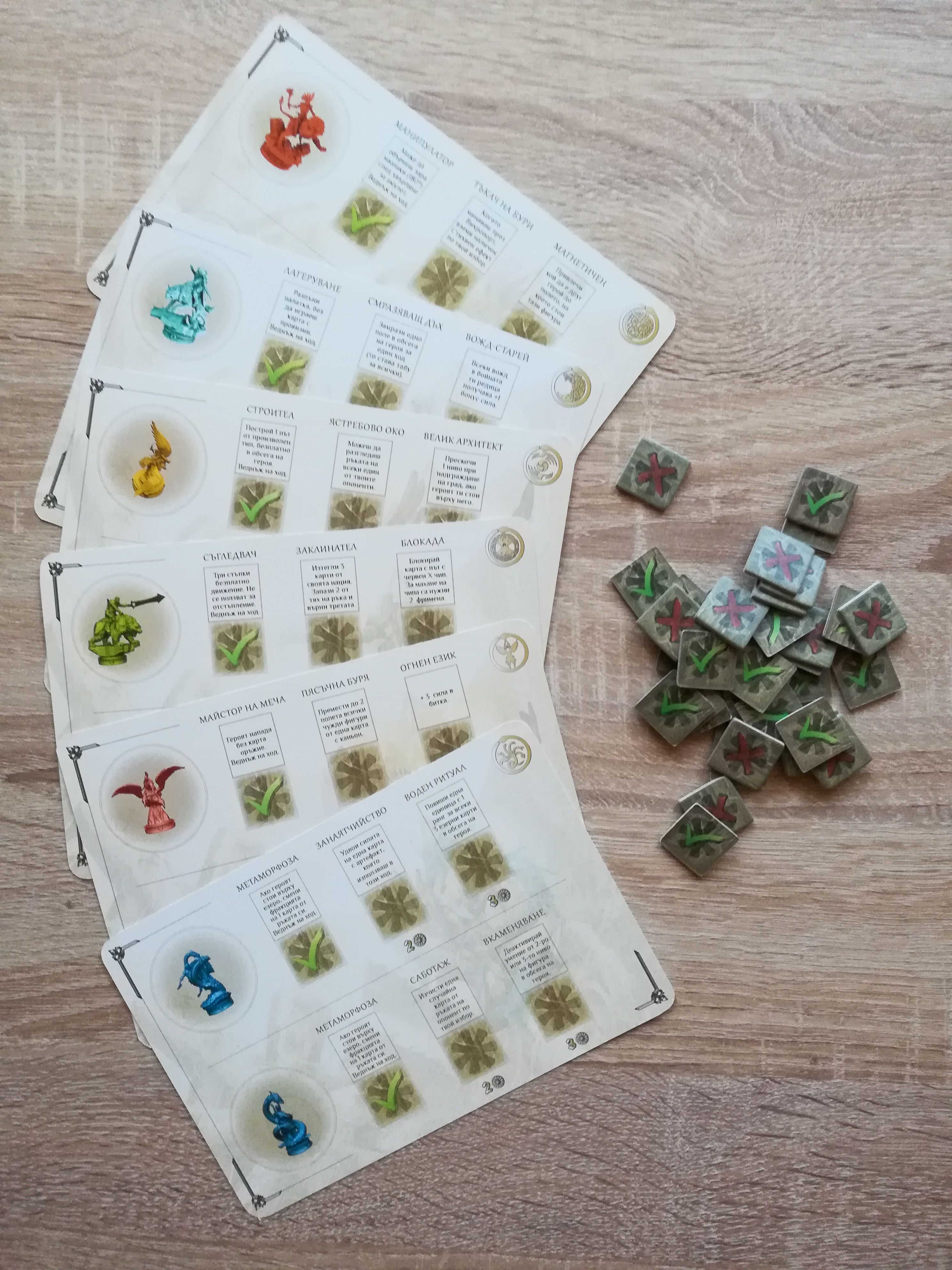 BATTALIA: Hero Sheets
