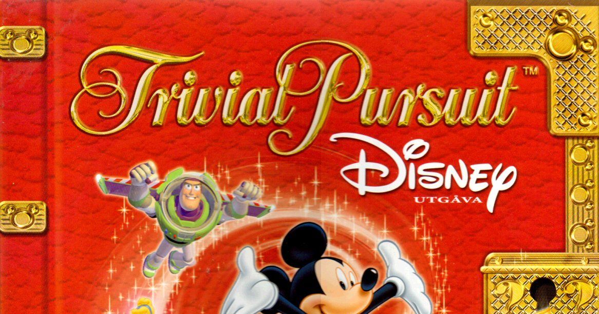 Trivial Pursuit Disney Edition Complete Red Box Questions for Kids & Adults  2005