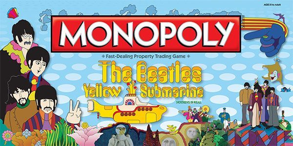 Monopoly: The Beatles Yellow Submarine box art