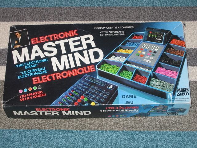 【激レア ボードゲーム】electronic MASTERMIN Electronic Master Mind | Image | BoardGameGeek