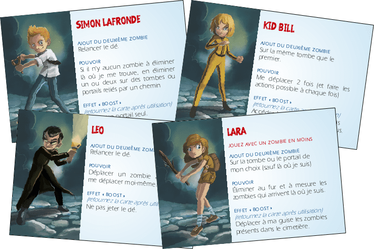 Zombie Kidz: Character Cards Expansion doboz