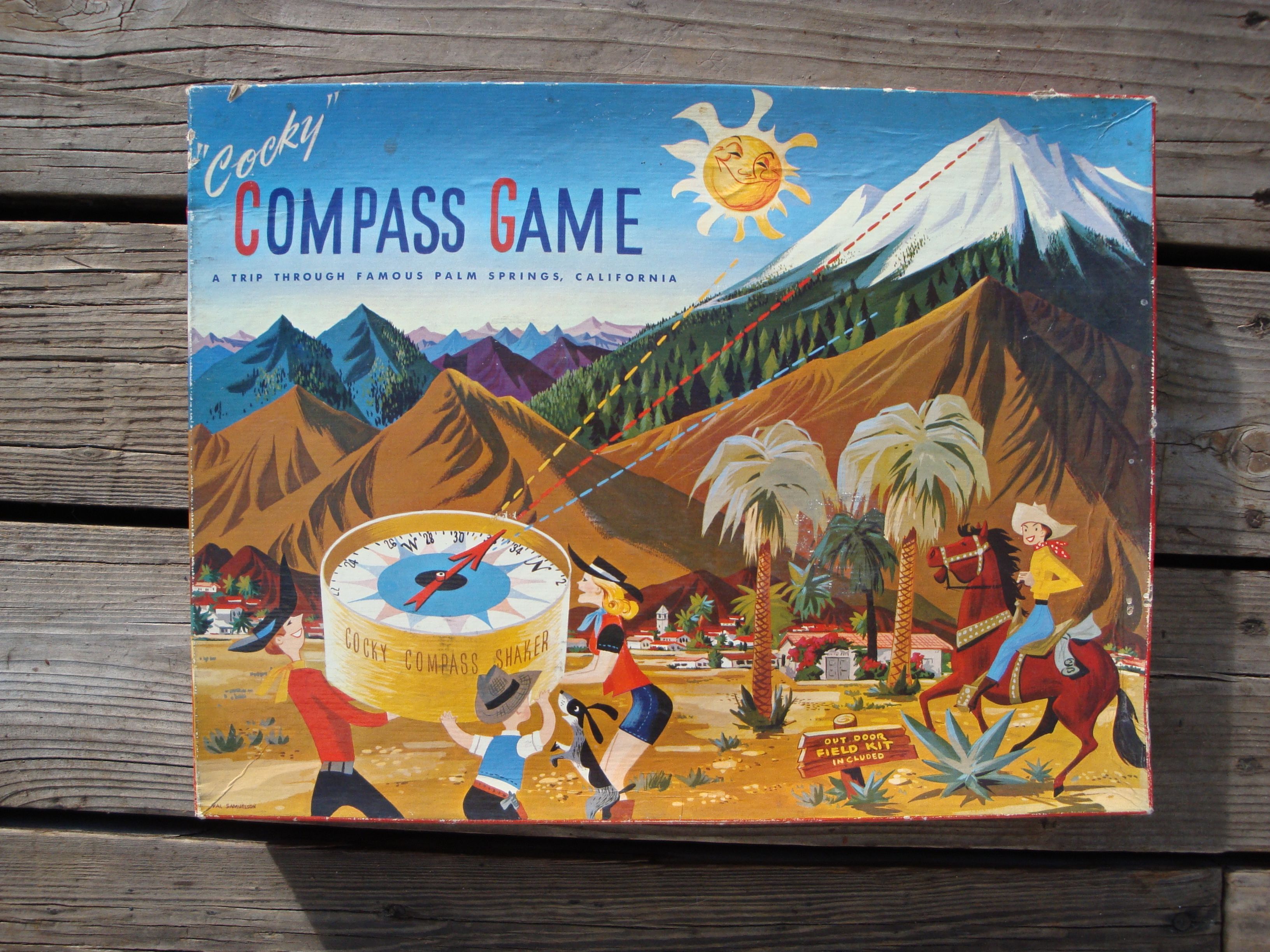 "Cocky" Compass Game