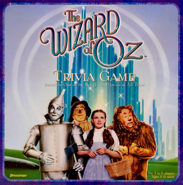 The Wizard of Oz Trivia Game box art