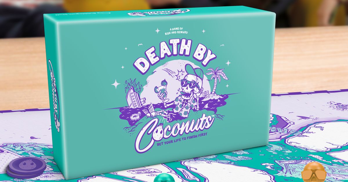 Death By Coconuts Board Game BoardGameGeek