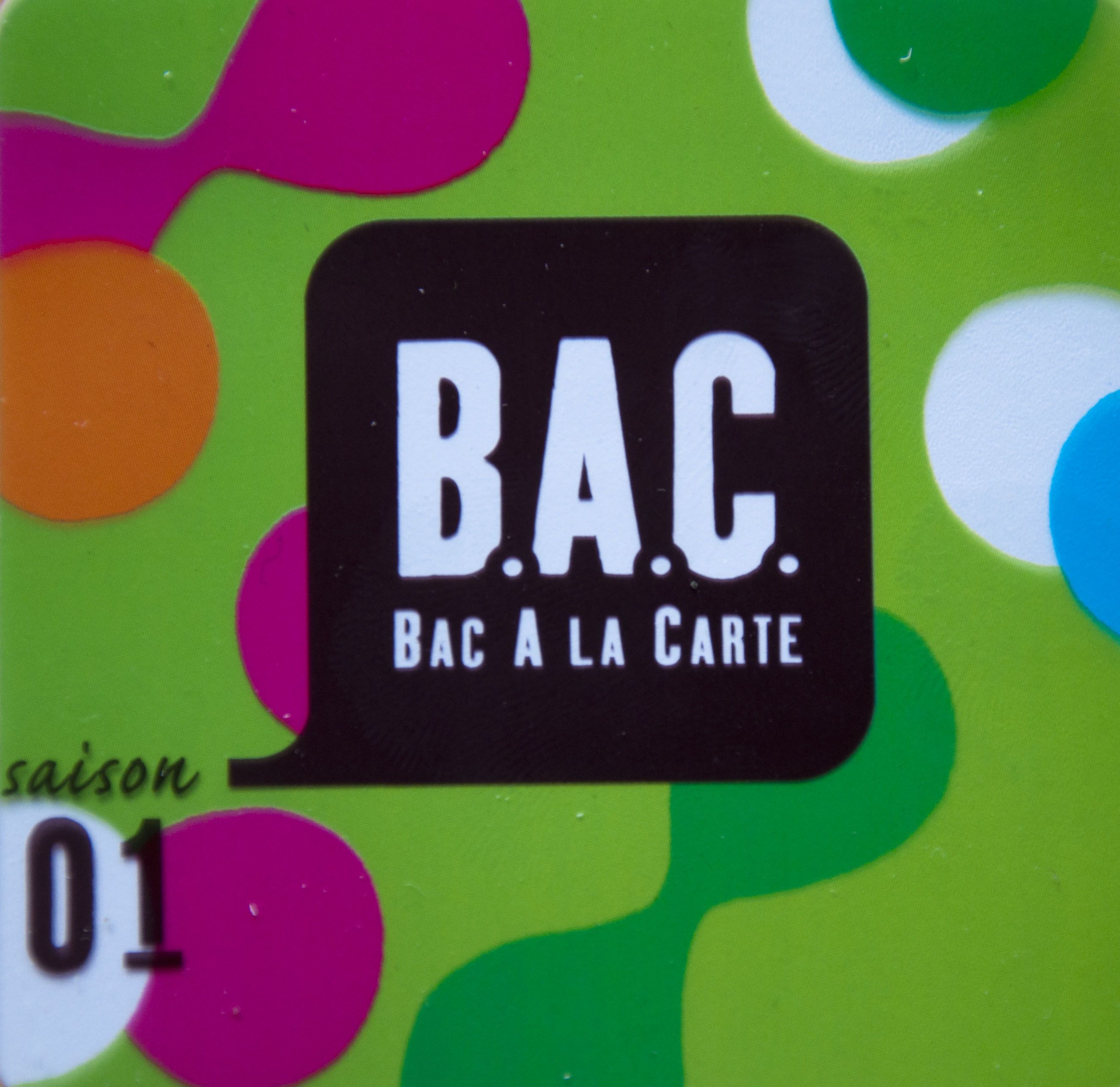 Bac à la Carte box art