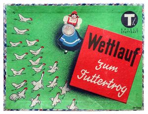 Wettlauf zum Futtertrog
