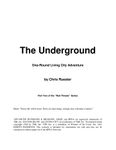 RPG Item: The Underground