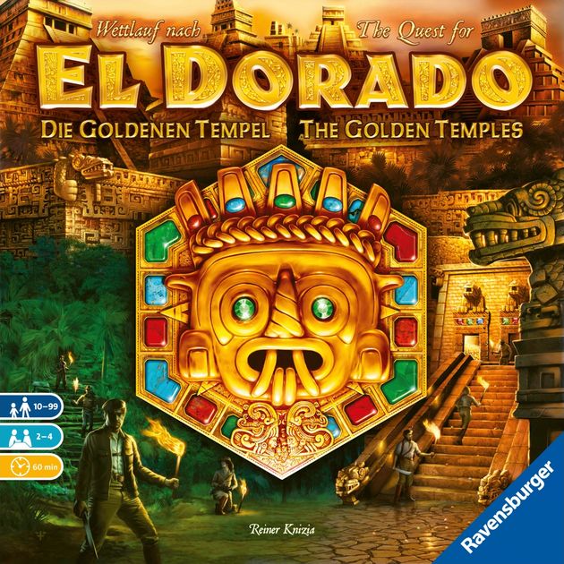 The Quest For El Dorado The Golden Temples Board Game Boardgamegeek