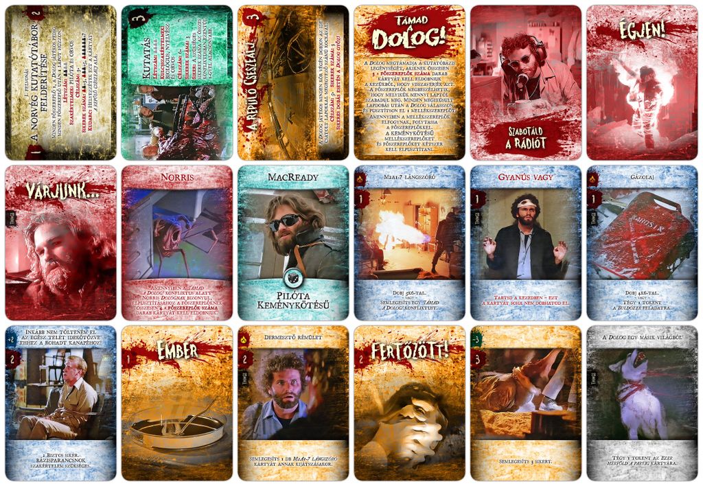 Illustration 1 de The Thing: The Boardgame & The Cardgame