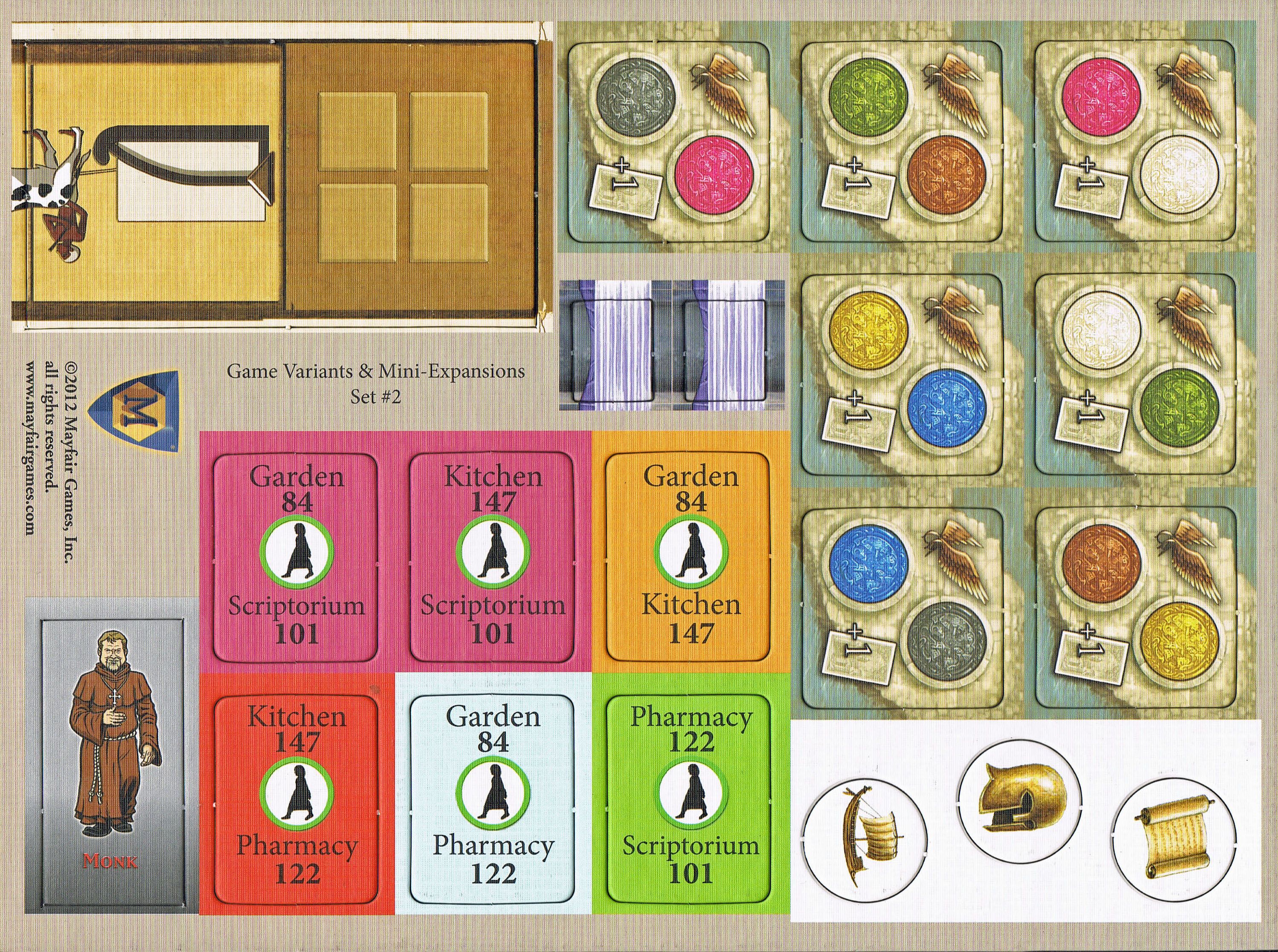 Mayfair Game Variants & Mini-Expansions Set #2