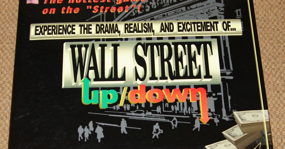 Wall Street Up/Down | Board Game | BoardGameGeek
