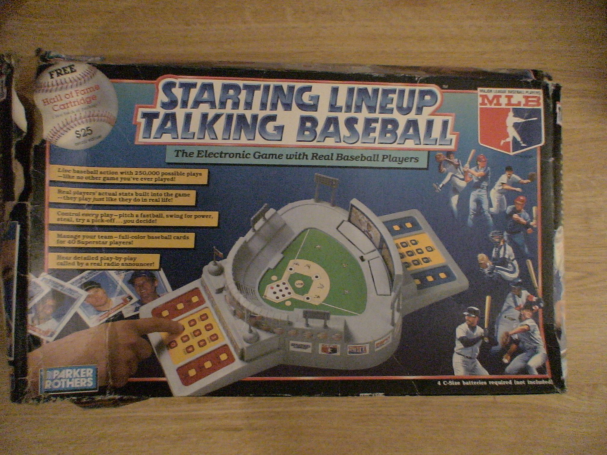 Starting Lineup Talking Baseball