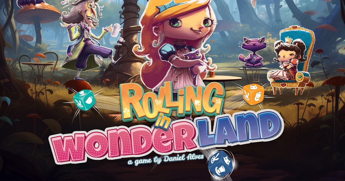 Rolling in Wonderland Board Game BoardGameGeek