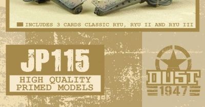 Dust 1947: IJN Ryu II/Ryu III Heavy Walker | Board Game