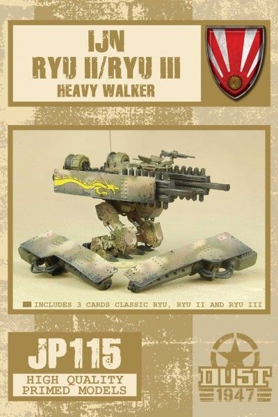 Dust 1947: IJN Ryu II/Ryu III Heavy Walker