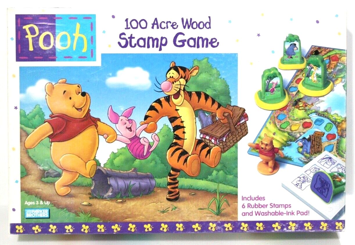 100 Acre Wood Stamp Game box art