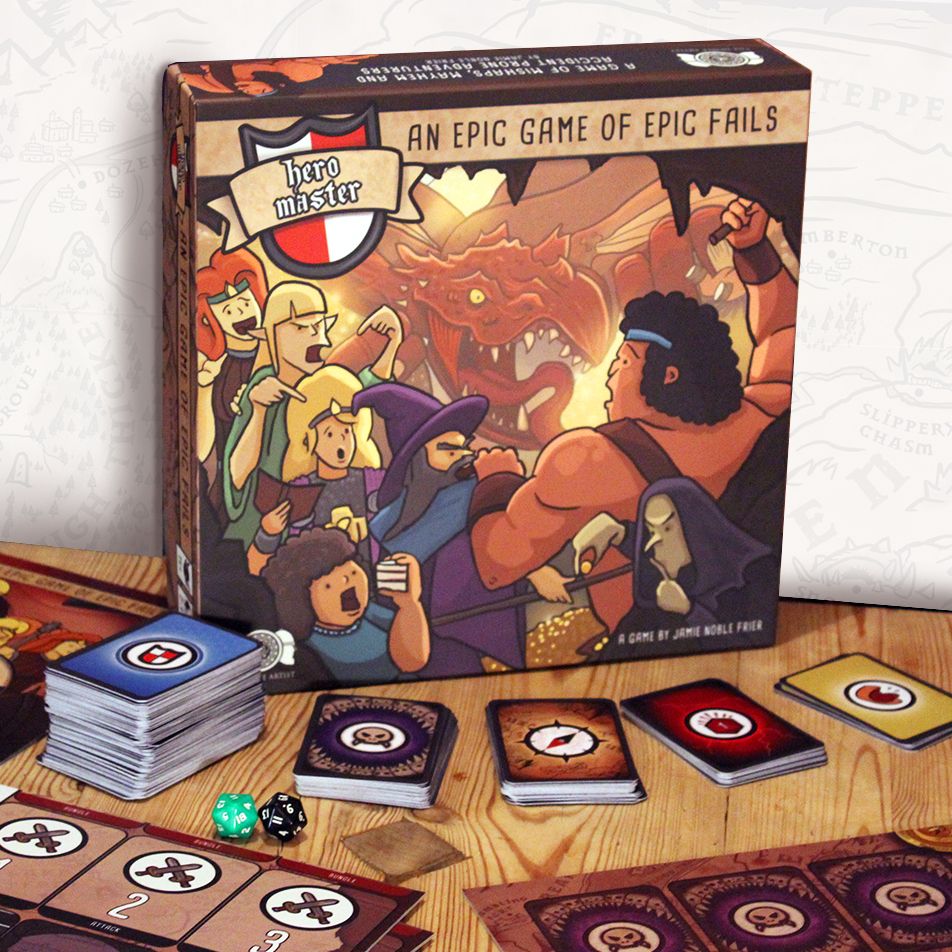 Illustration 1 de Hero Master: An Epic Game of Epic Fails