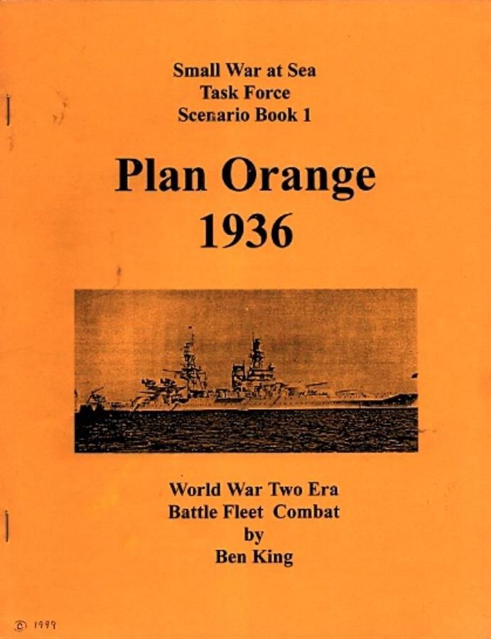 Coperta Task Force: Scenario Book 1 – Plan Orange 1936