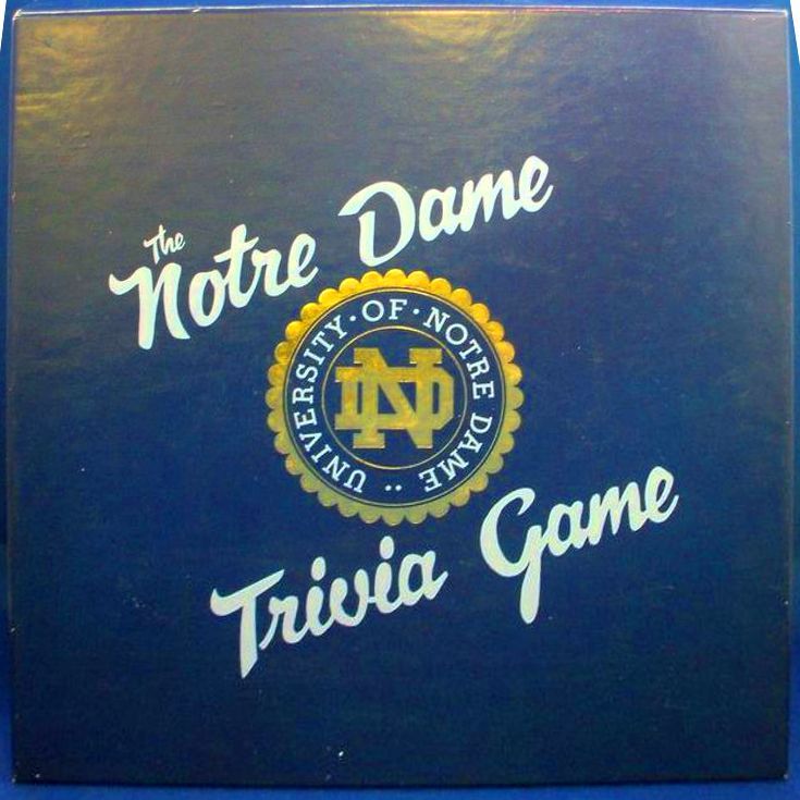 The Notre Dame Trivia Game