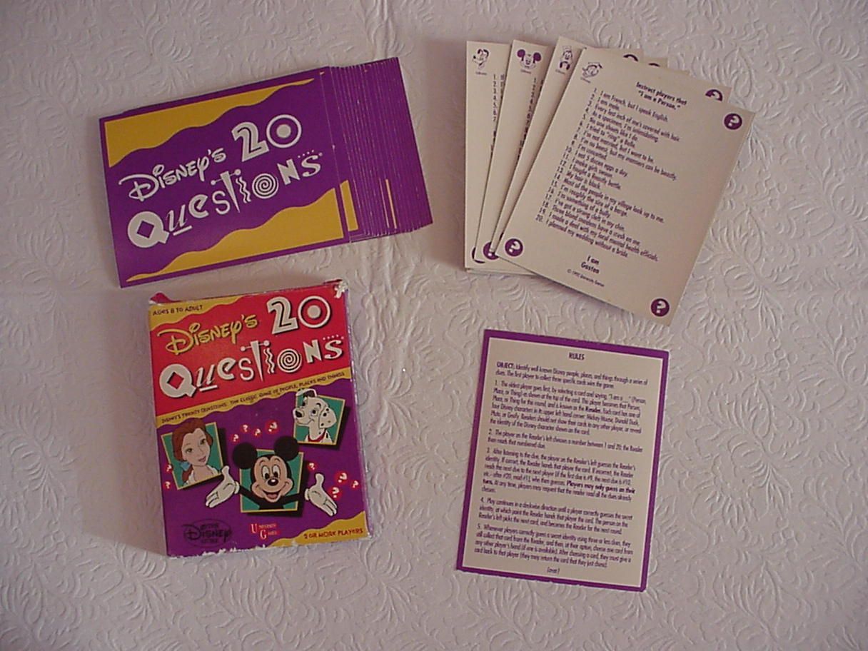 Disney's 20 Questions