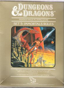 Dungeons & Dragons Set 5: Immortals Rules | RPG Item | RPGGeek